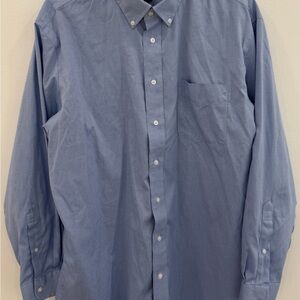 Men's Button-Down Dress Shirt - Light Blue